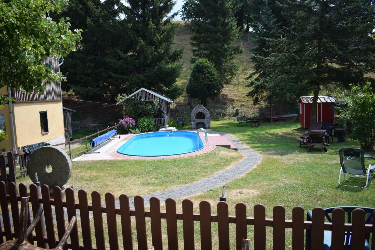 Ferienwohnung Waldmuehle Saupsdorf Экстерьер фото